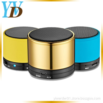 Super Bass Mini ABS Metal Shell Wireless TF Handsfree Bluetooth Speakers (YWD-Y6)